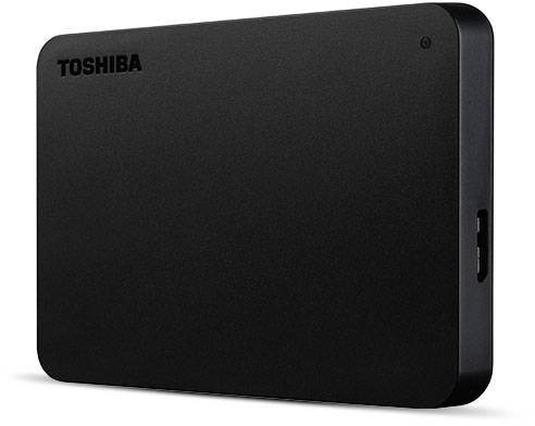 Toshiba Canvio Basics 1 TB Externe Festplatte 6.35 cm (2.5 Zoll) USB-A, USB-C® Matt Schwarz HDTB410EK3AB