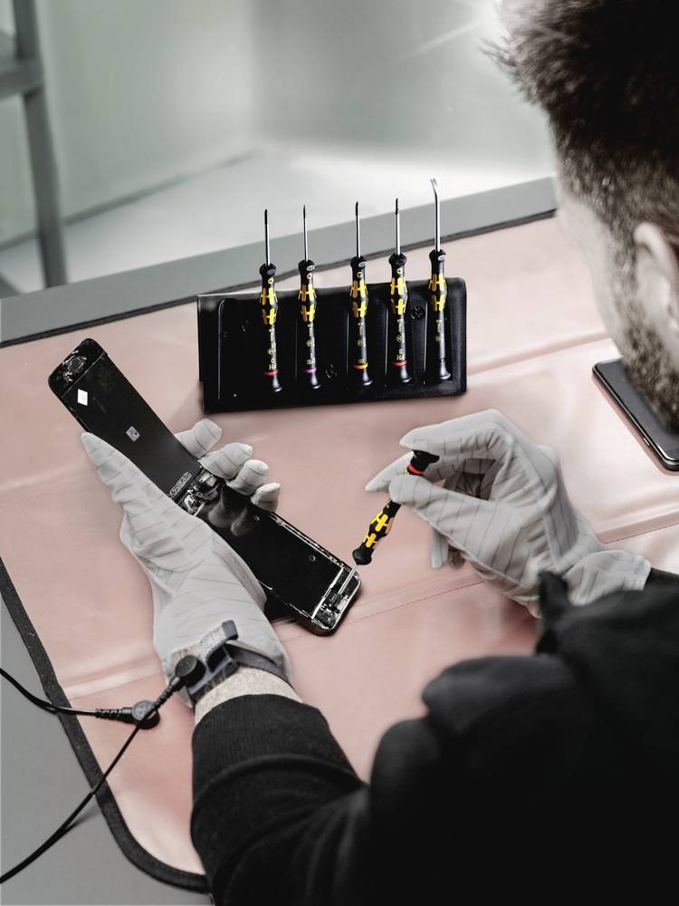 Wera Kraftform Micro 6 ESD 05030182001 Werkzeugset Smartphone