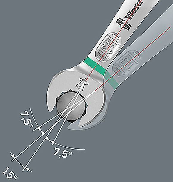 Wera 05020190001 6003 Joker 5,5 Ring-Maulschlüssel Schlüsselweite (Metrisch) 5.5 mm