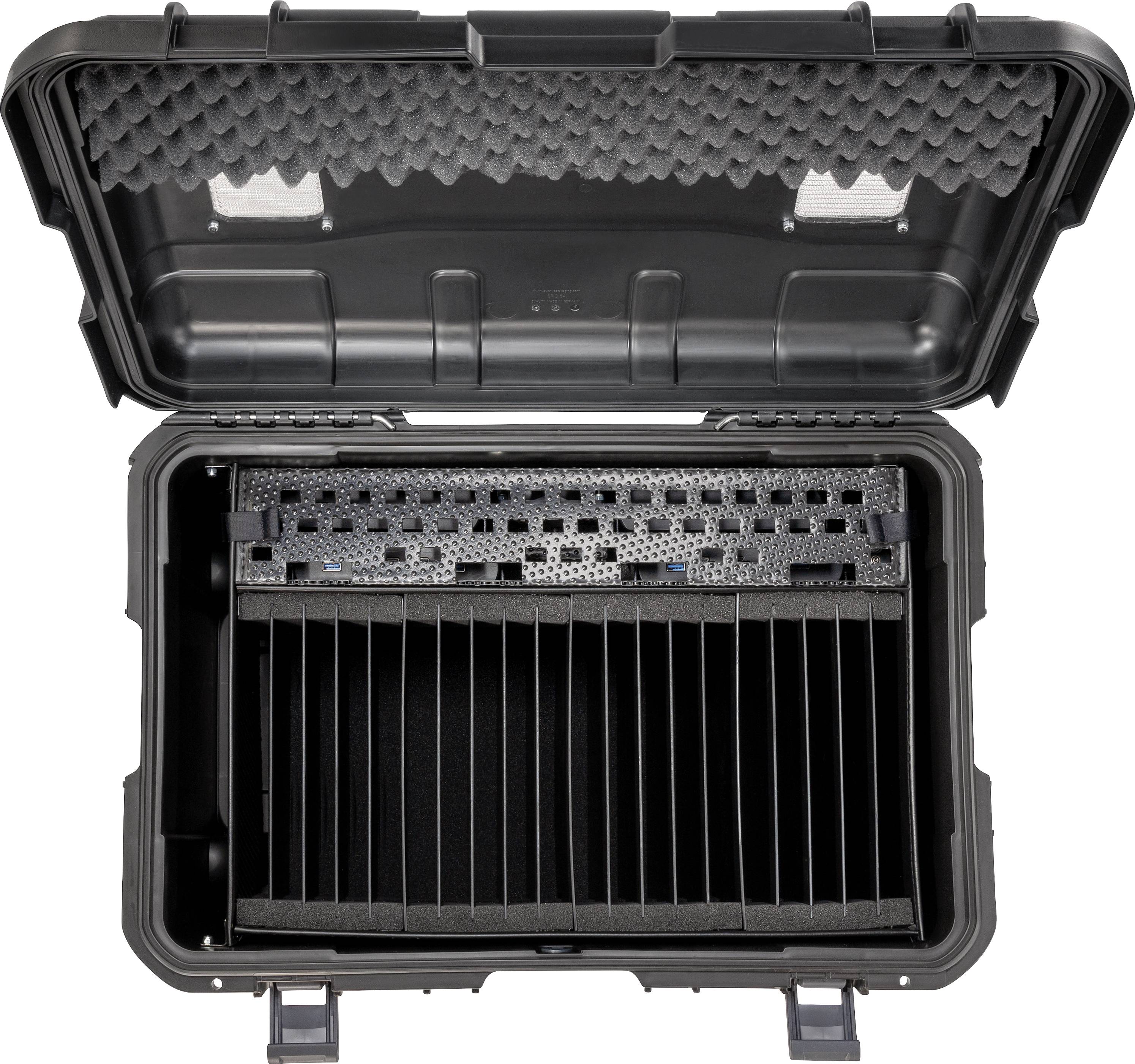 Parat PARAPROJECT® Case CC20 CargoCase Lade- und Managementsystem Mobiles Ladesystem für USB-Typ C