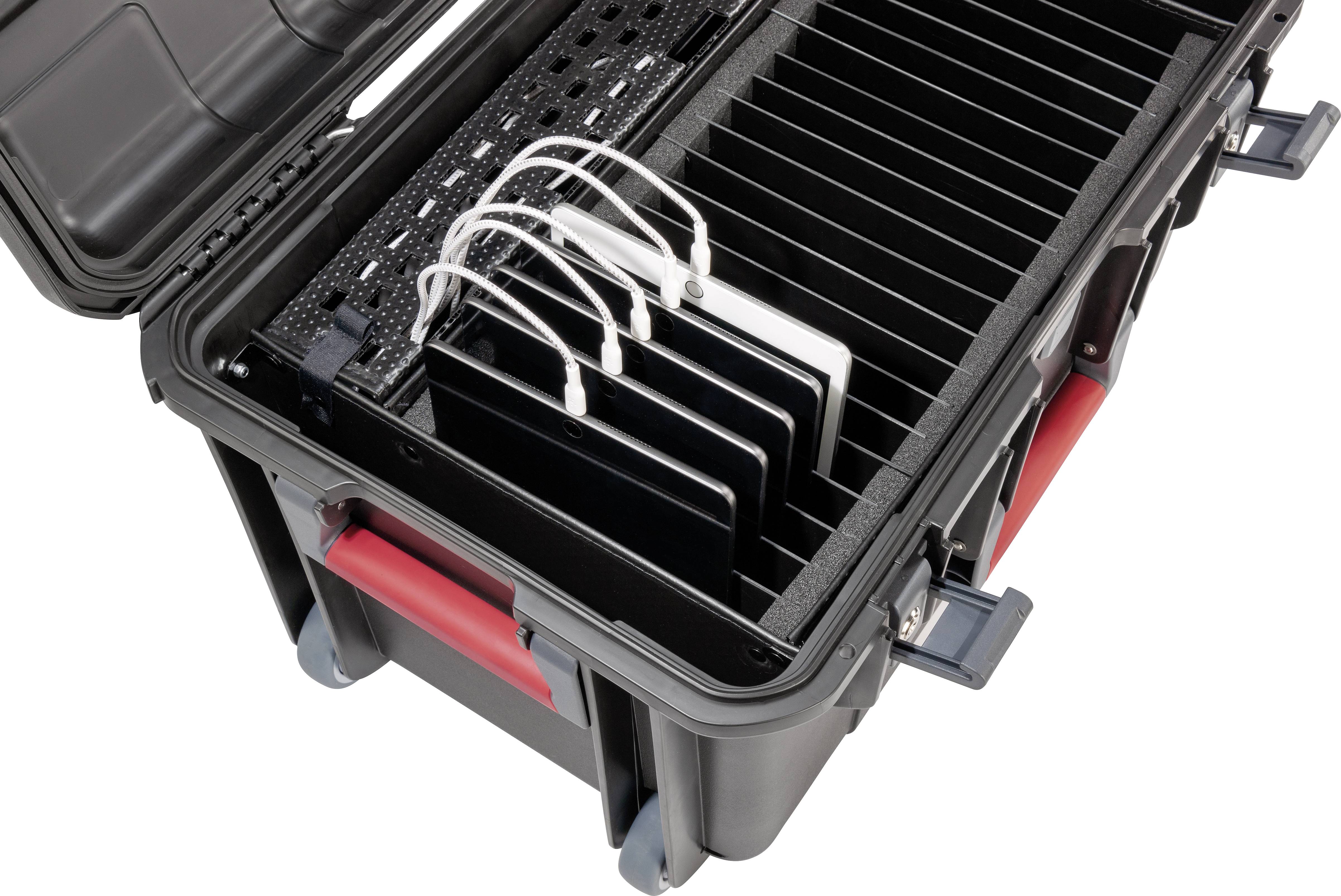 Parat PARAPROJECT® Case CC20 CargoCase Lade- und Managementsystem Mobiles Ladesystem für USB-Typ C