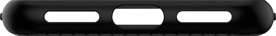 Spigen Liquid Air Backcover Apple iPhone 7 Schwarz Induktives Laden, Standfunktion, Stoßfest 042CS20511