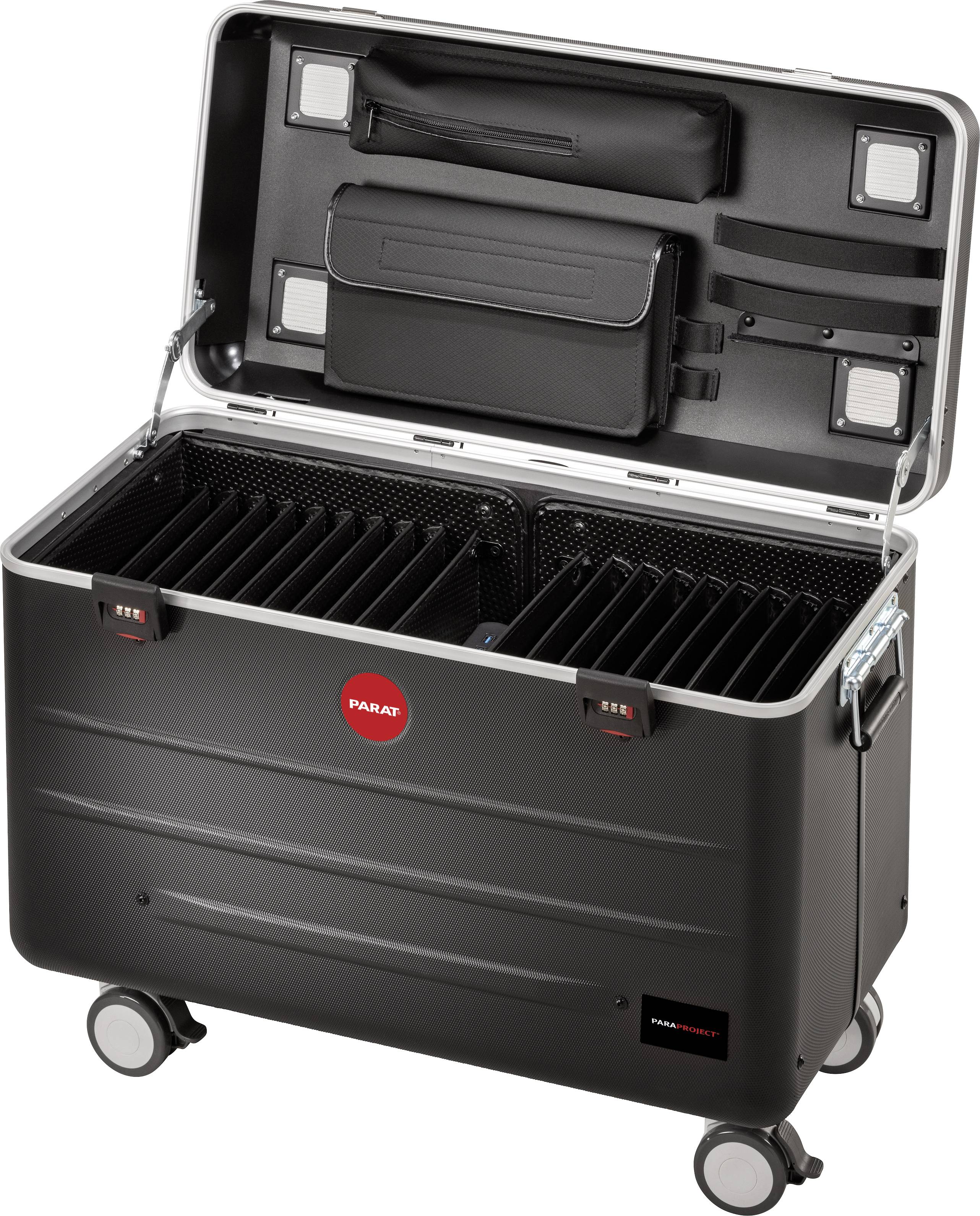 Parat PARAPROJECT® Case TC20 TwinCharge Lade- und Managementsystem Mobiles Ladesystem für USB-Typ C™ verkabelt