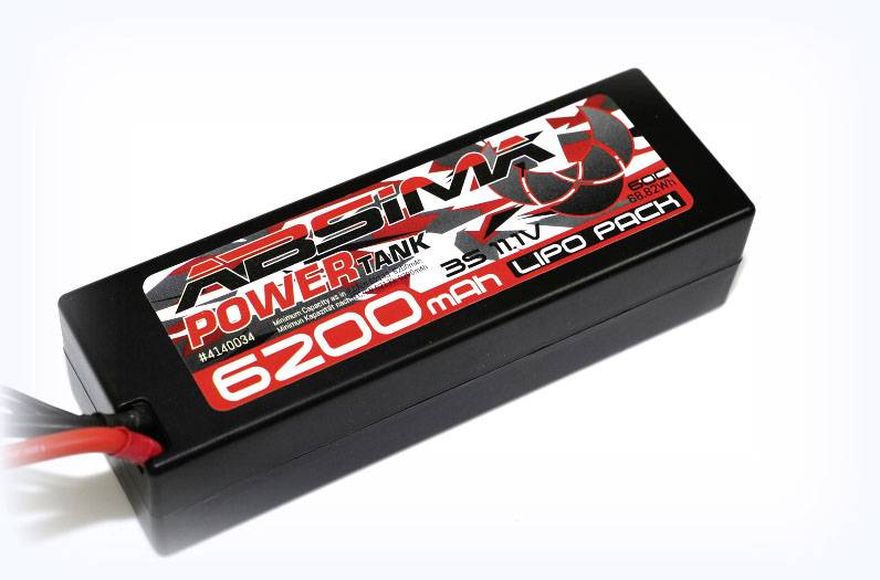 Absima Modellbau-Akkupack (LiPo) 11.1 V 6200 mAh 60 C Hardcase XT90