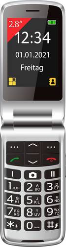 Beafon SL645plus_EU001B Senioren-Klapp-Handy Schwarz, Silber