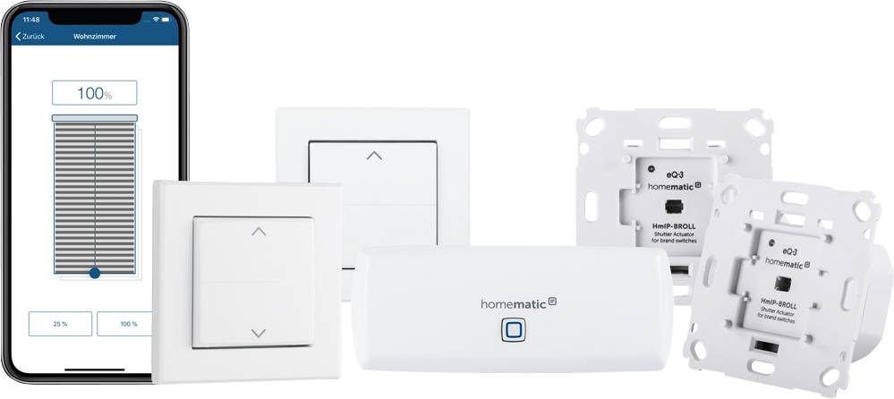 Homematic IP Funk Starterkit Beschattung - WLAN HmIP-SK15