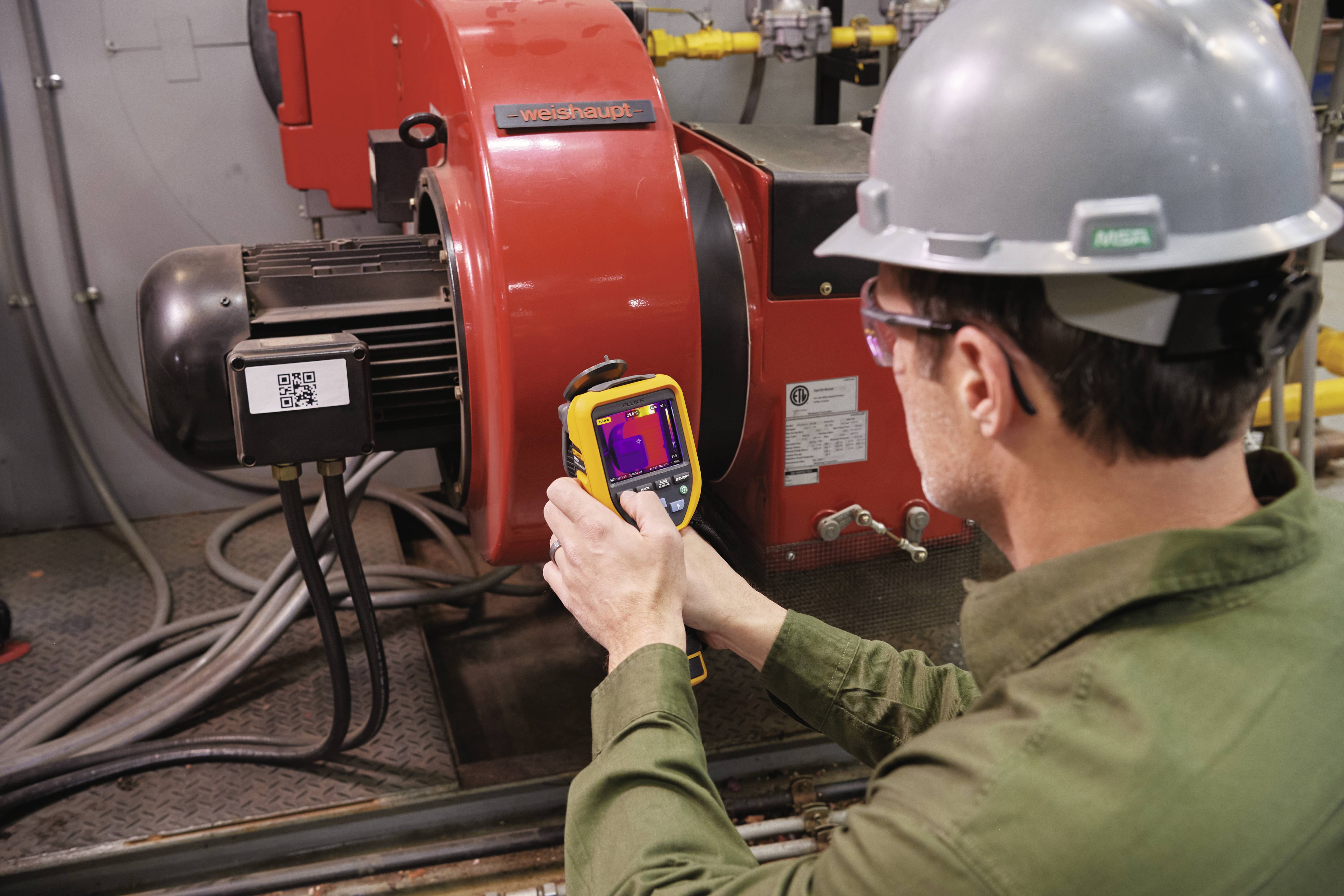 Fluke FLK-TIS55+ 27HZ Wärmebildkamera -20 bis +550 °C 27 Hz