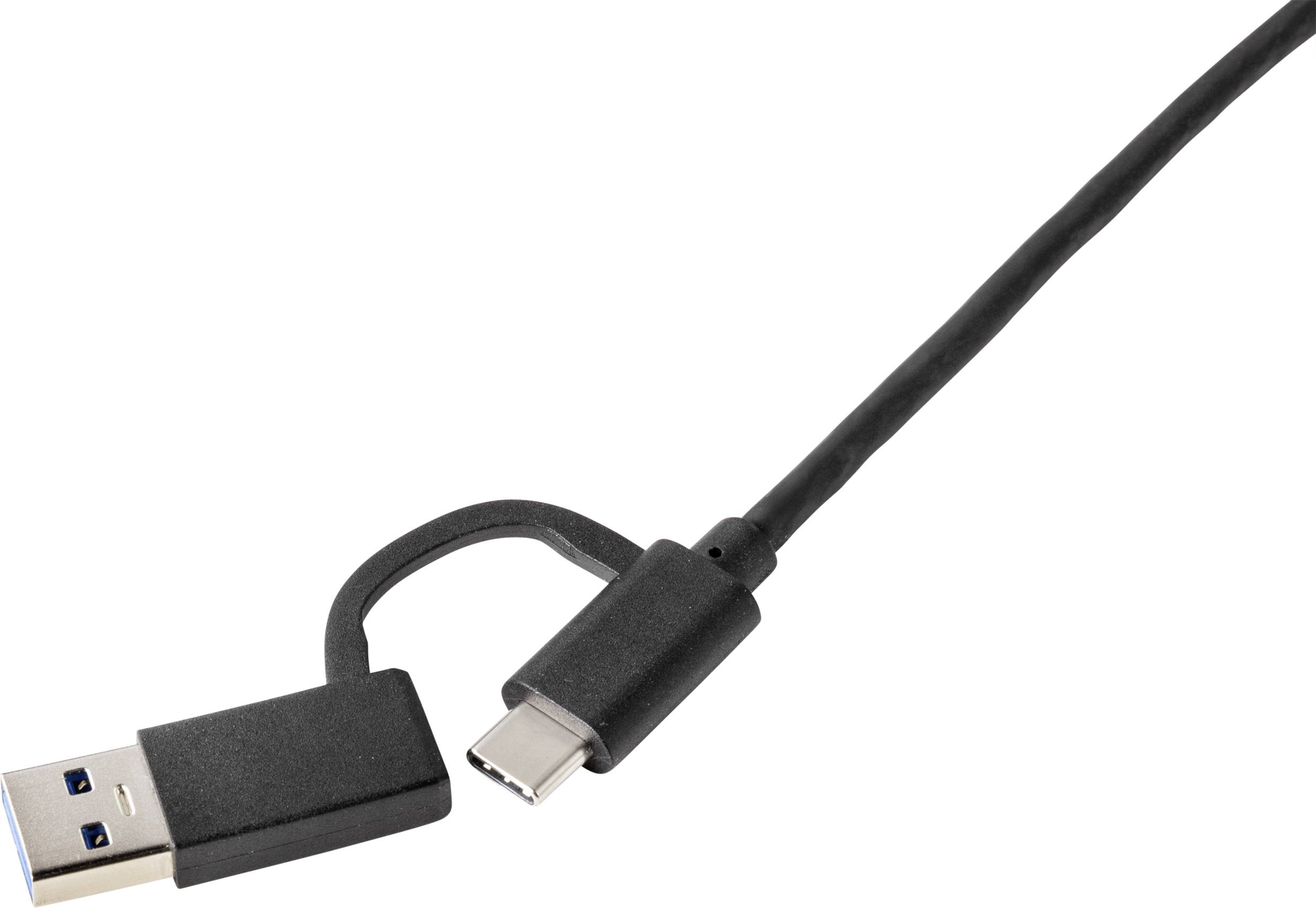 Renkforce Externe Grafikkarte DDR3-RAM USB-A, USB-C® (USB 3.2 Gen 1), HDMI®, DVI