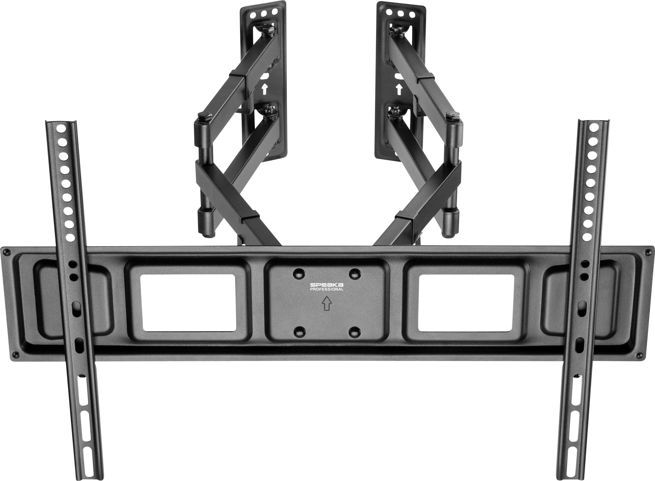 SpeaKa Professional TV-Eckhalterung Zusammenklappbar 81,3cm (32") - 177,8cm (70") Neigbar+Schwenkbar