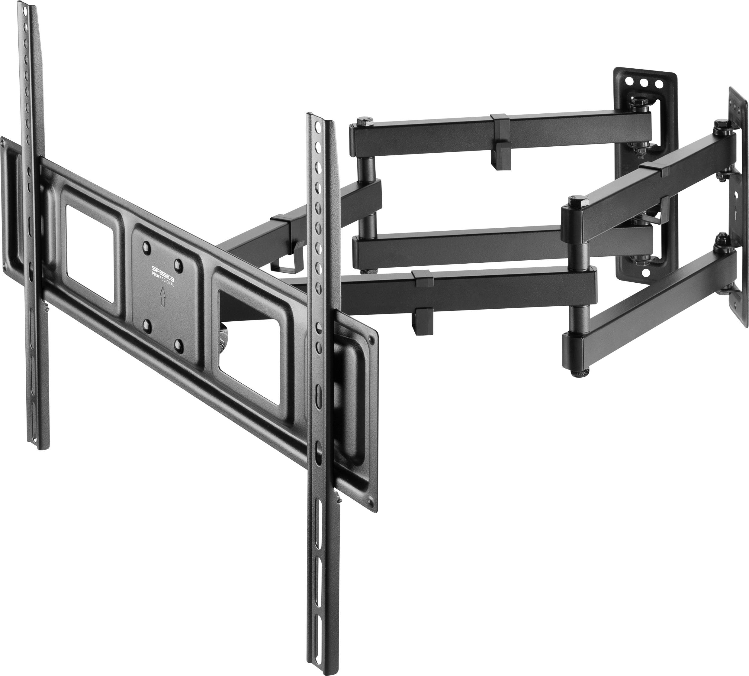 SpeaKa Professional TV-Eckhalterung Zusammenklappbar 81,3cm (32") - 177,8cm (70") Neigbar+Schwenkbar