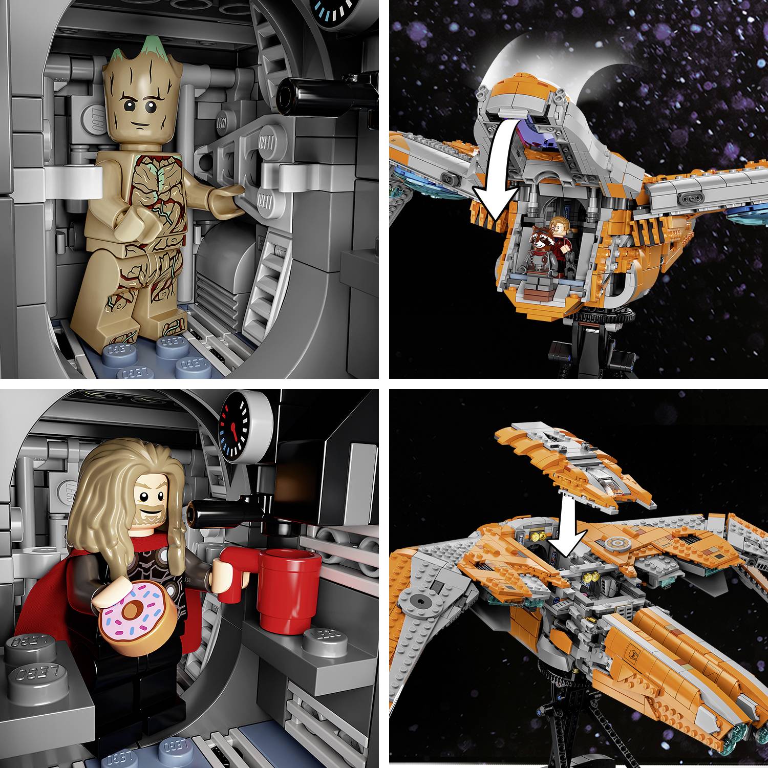 76193 LEGO® MARVEL SUPER HEROES Das Schiff der Wächter