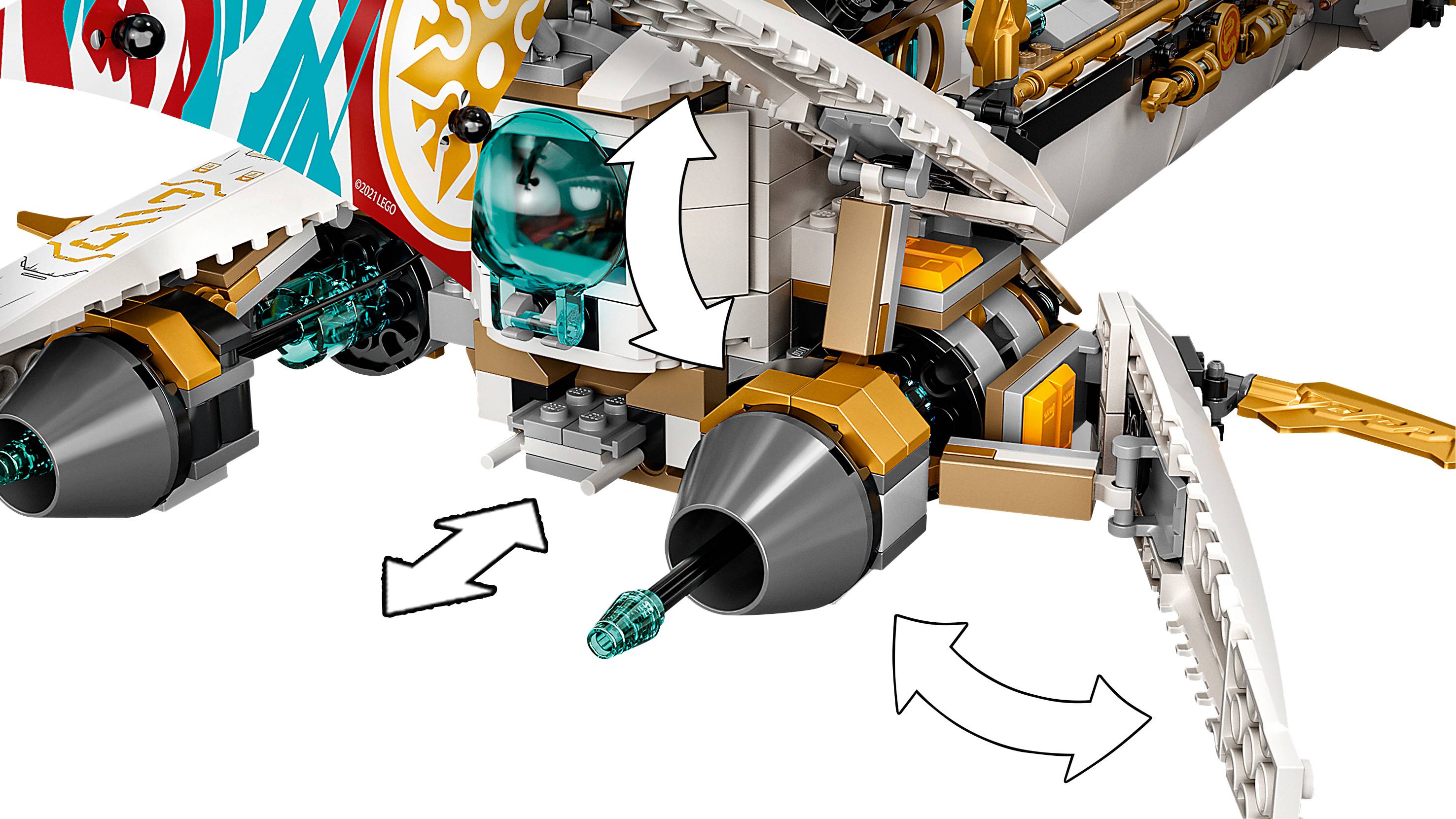 71756 LEGO® NINJAGO Wassersegler