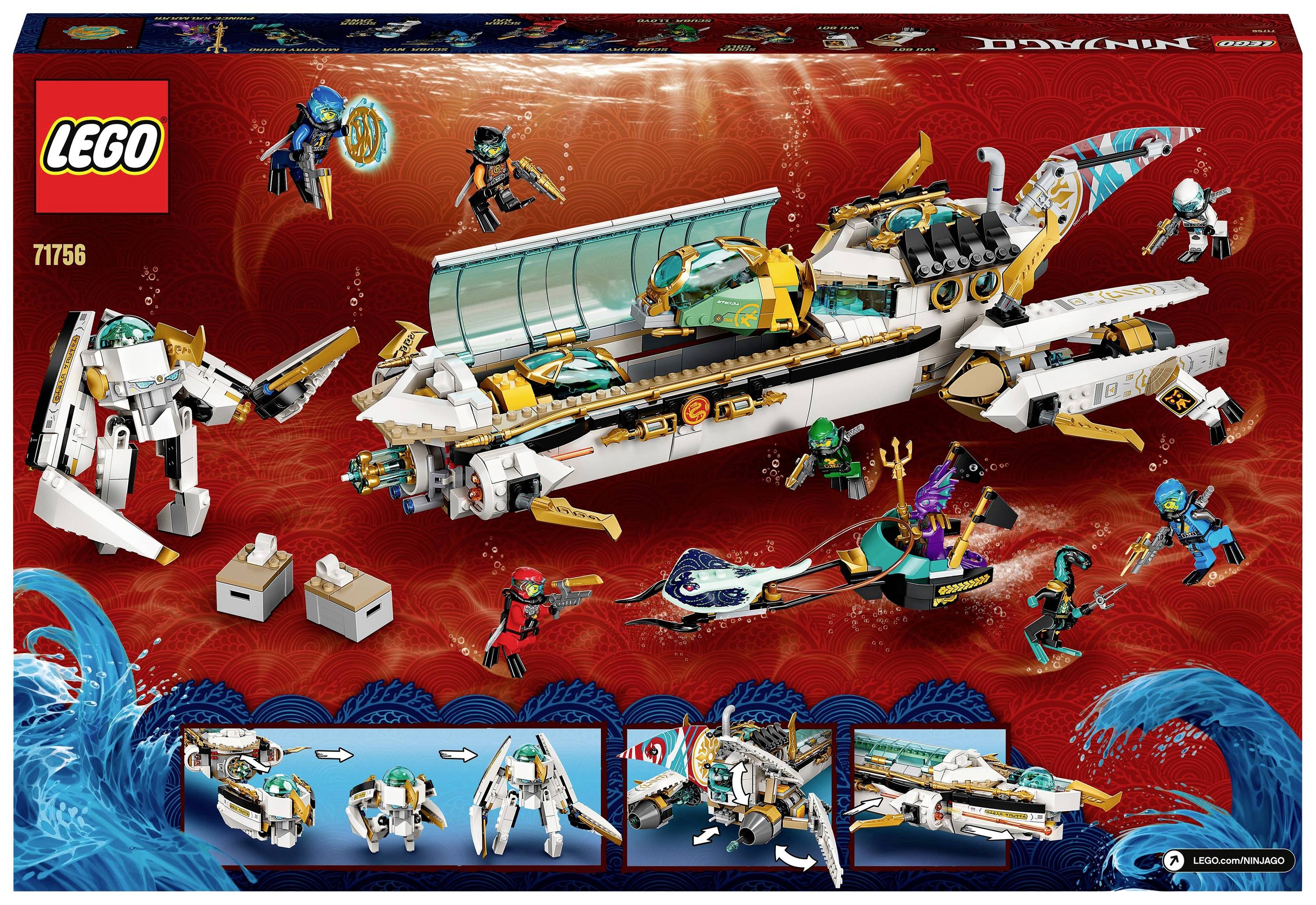 71756 LEGO® NINJAGO Wassersegler