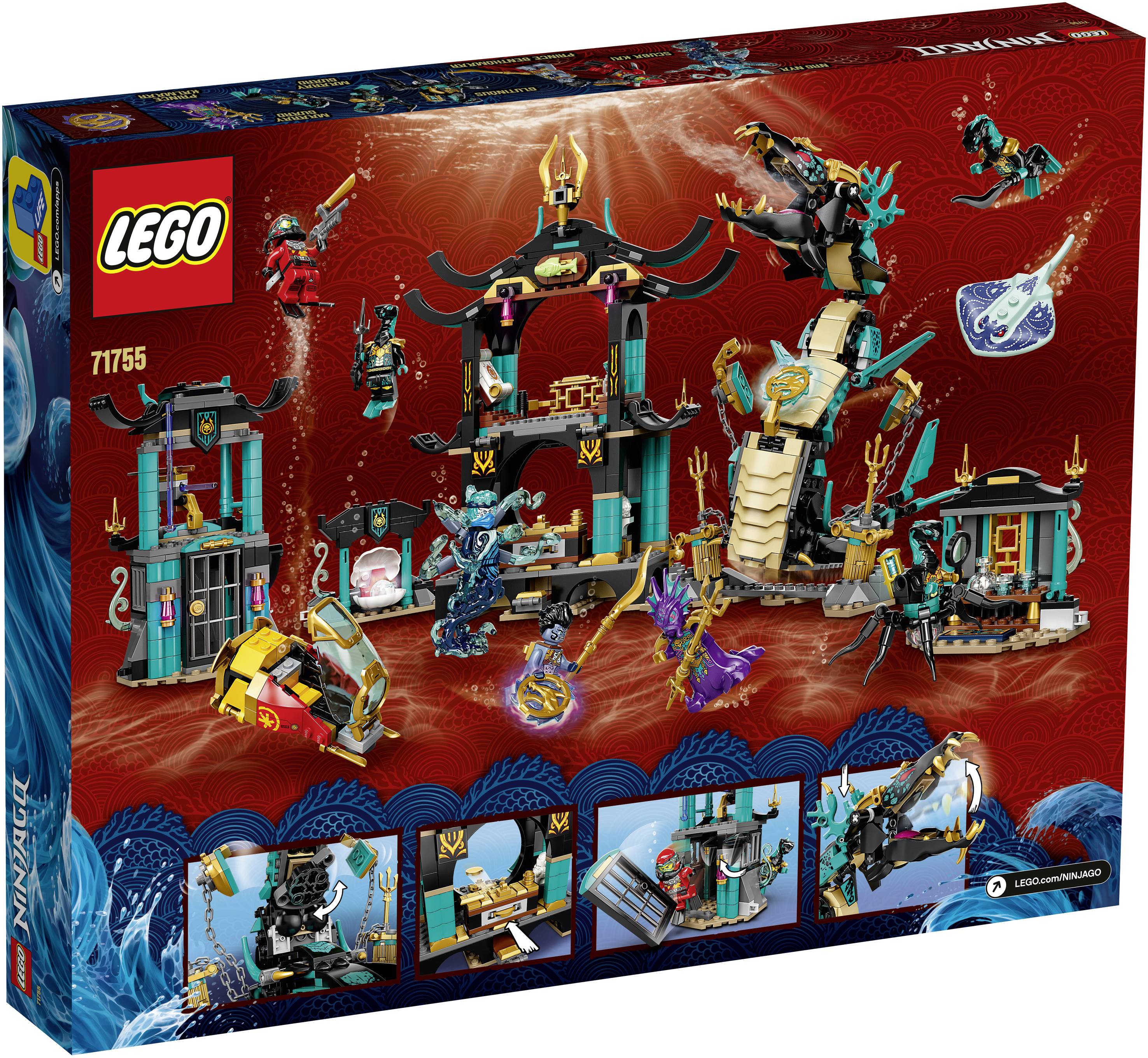 71755 LEGO® NINJAGO Tempel des unendlichen Ozeans