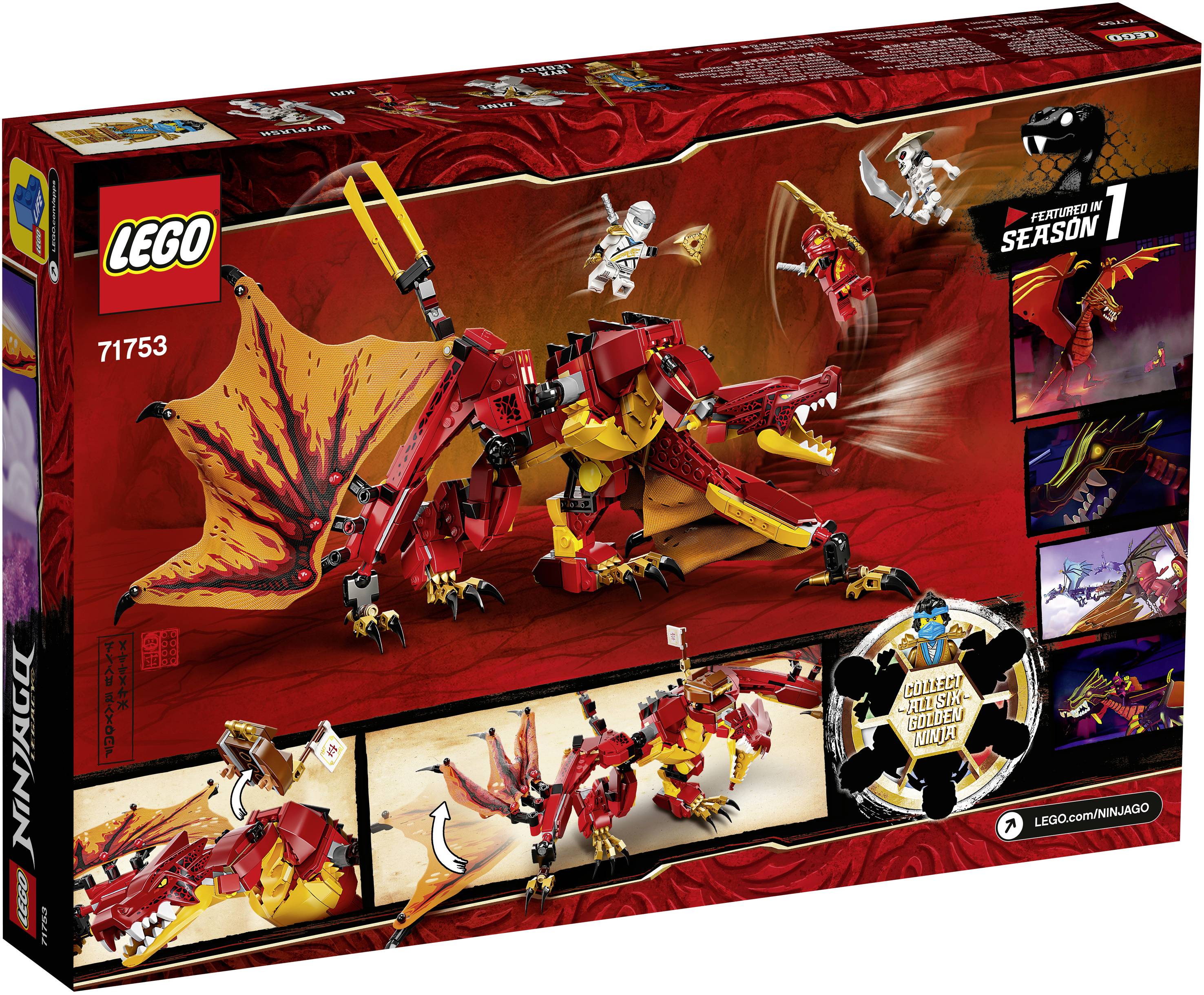 71753 LEGO® NINJAGO Kais Feuerdrache
