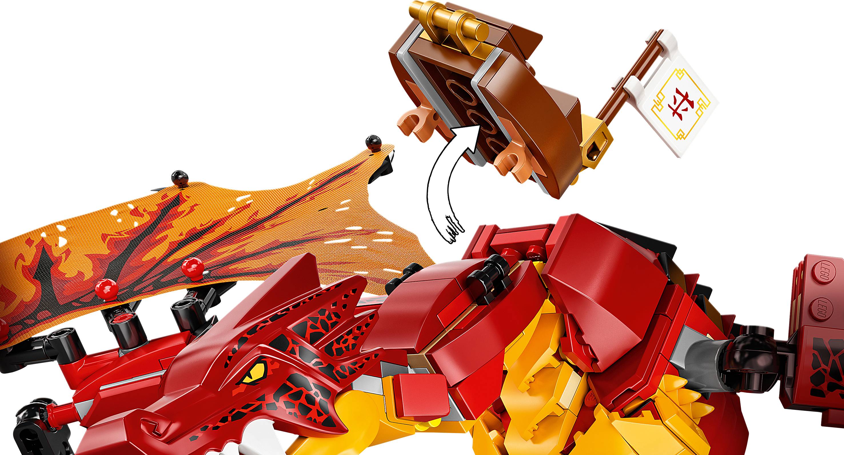 71753 LEGO® NINJAGO Kais Feuerdrache