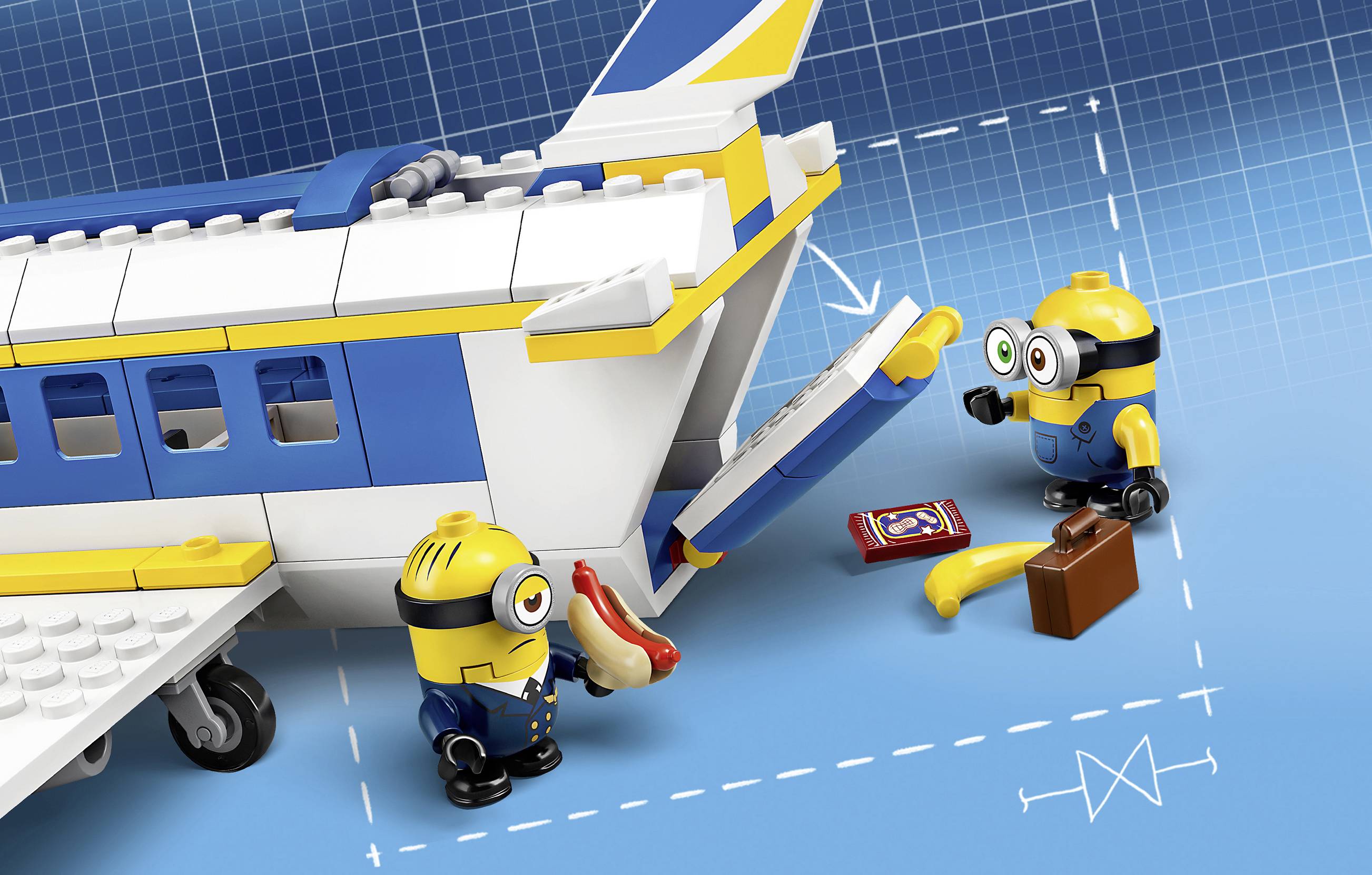 75547 LEGO® Minions Minions Flugzeug