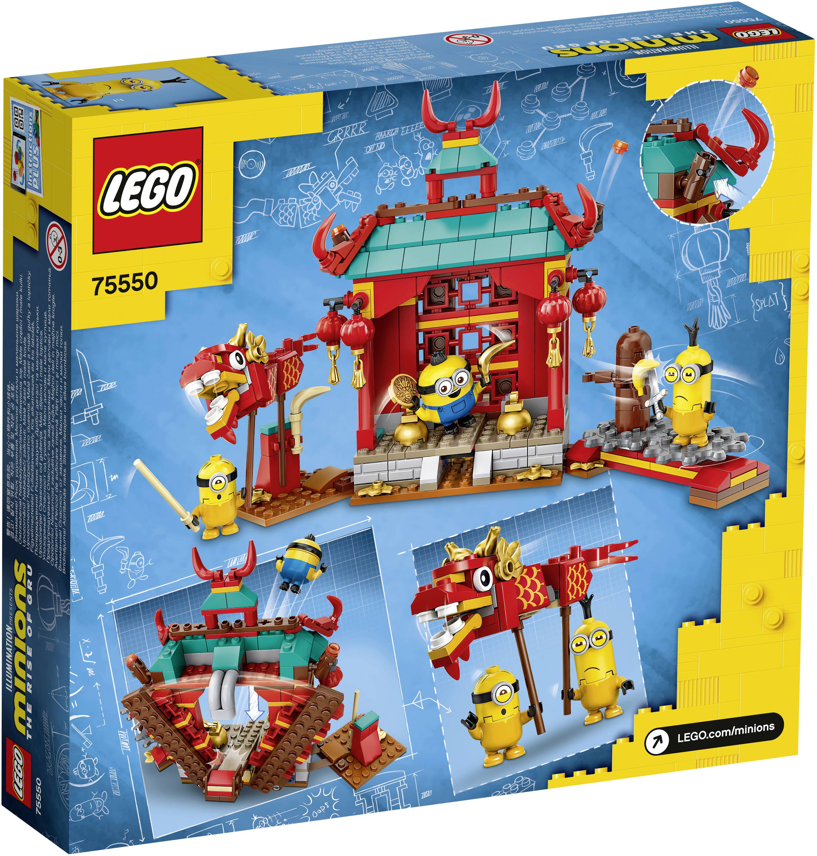 75550 LEGO® Minions Minions Kung Fu Tempel