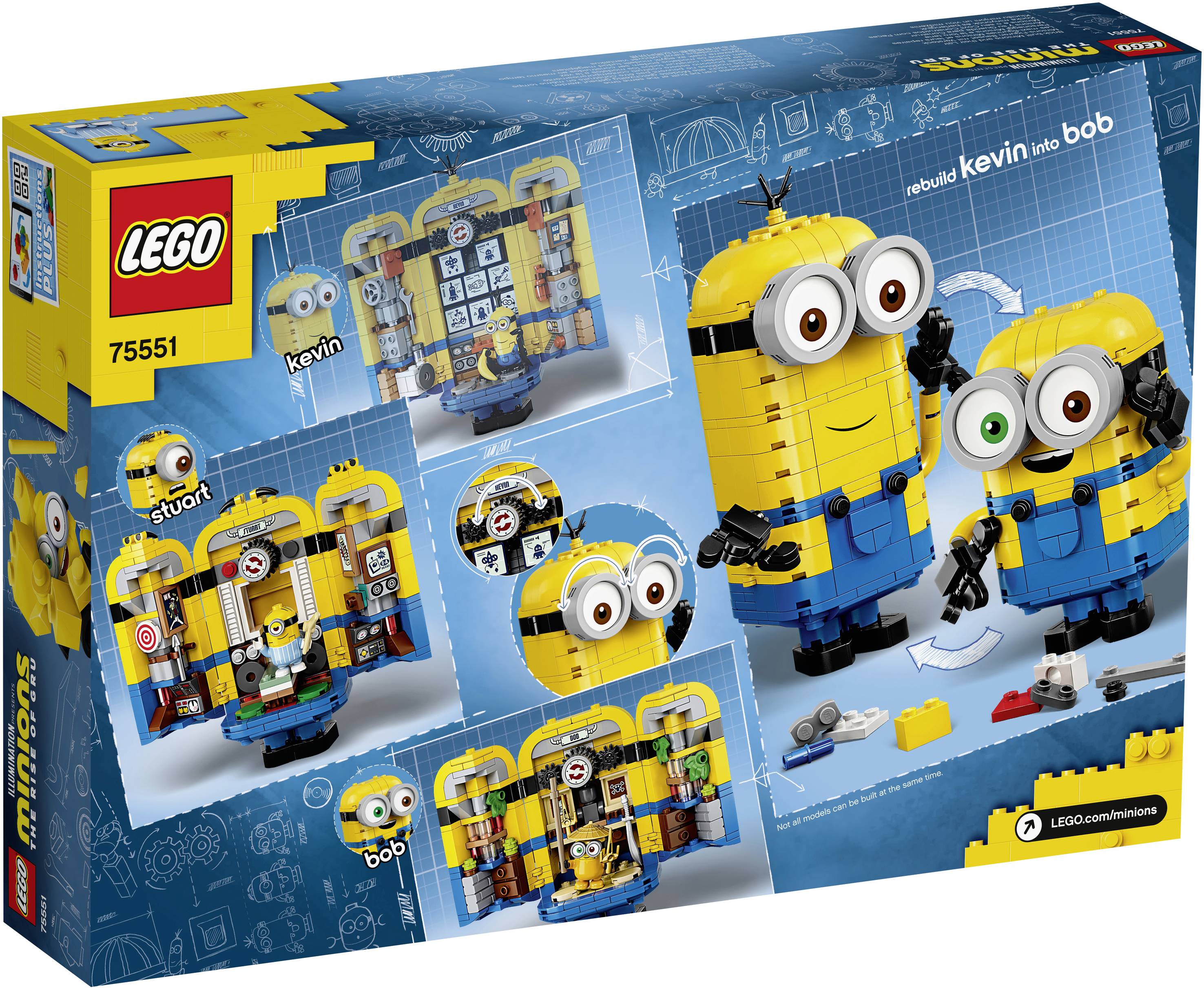 75551 LEGO® Minions Minions-Figuren Bauset mit Versteck