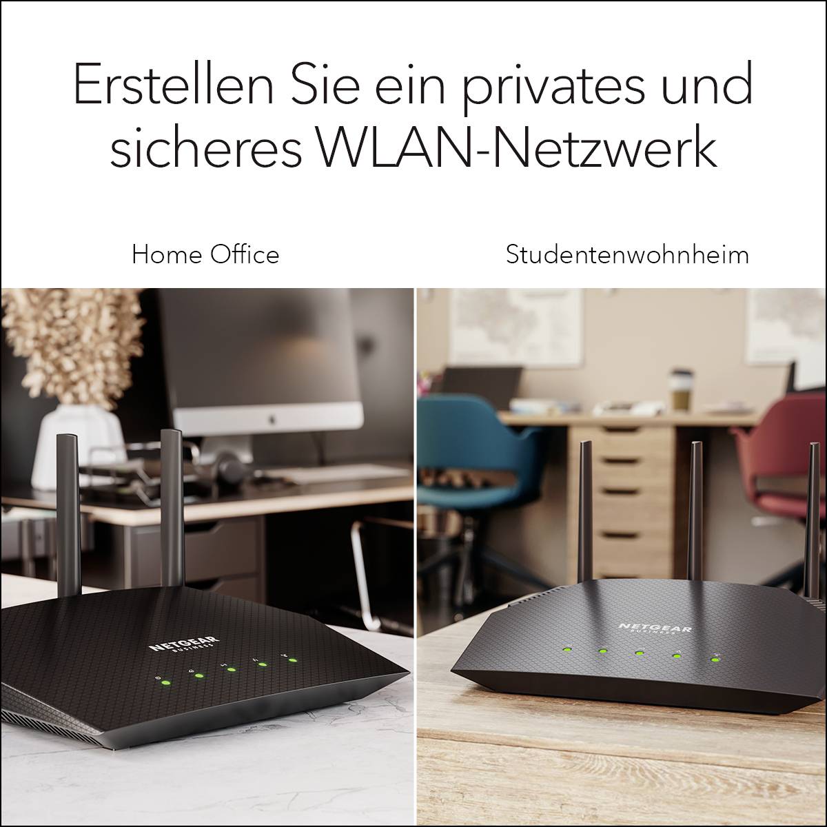 NETGEAR WAX204-100EUS 1PT Wi-Fi 6 AX1800 Access Point WLAN Access-Point 1 GBit/s 2.4 GHz, 5 GHz