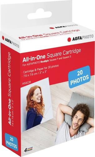 AgfaPhoto ASQC20 ASQC20 Fotodrucker Kassette (Tinte/Papier) 1St.