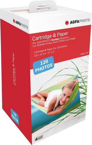 AgfaPhoto AMOC120 AMOC120 Fotodrucker Kassette (Tinte/Papier) 1St.