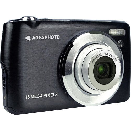 AgfaPhoto Realishot DC8200 Digitalkamera 18 Megapixel Opt. Zoom: 8 x Schwarz inkl. Akku, inkl. Tasche