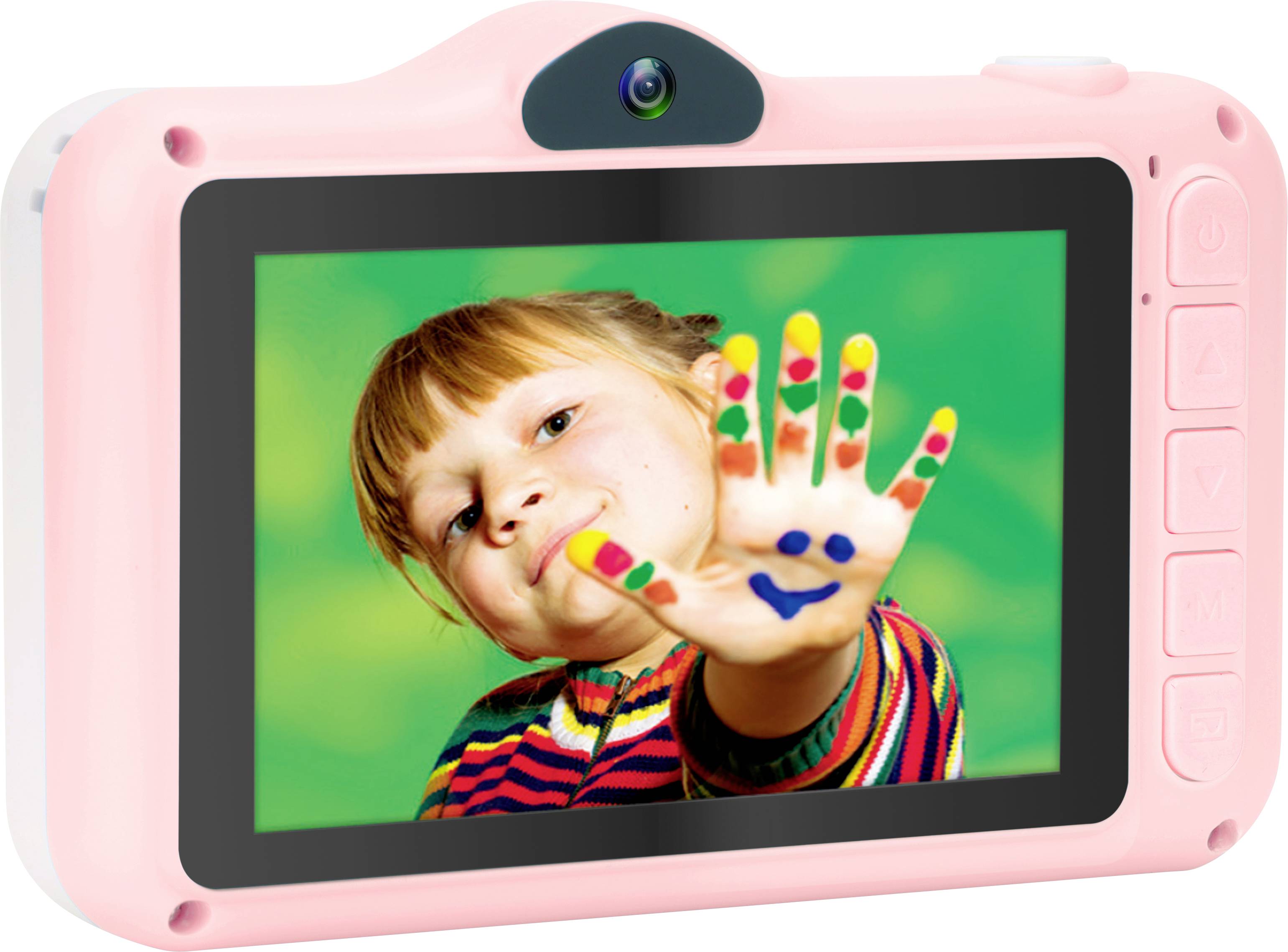 AgfaPhoto Realikids Cam 2 Digitalkamera 10.1 Megapixel Pink