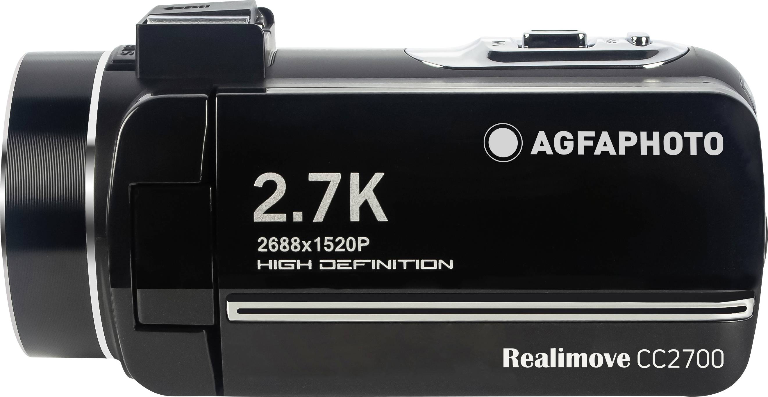AgfaPhoto Realimove CC2700 Camcorder 7.6 cm 3 Zoll Schwarz