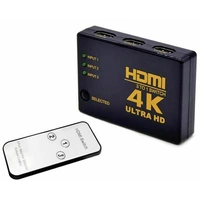 Marmitek 3 Port HDMI-Switch mit Fernbedienung, 3D-Wiedergabe möglich 3840 x 2160 Pixel Marmitek 3 Port HDMI-Switch mit Fernbedienung, 3D-Wiedergabe möglich 3840 x 2160 Pixel