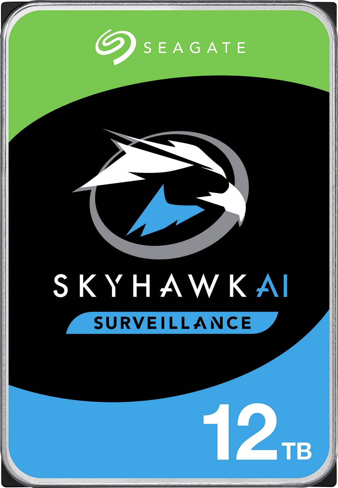 Seagate SkyHawk™ AI 12 TB Interne Festplatte 8.9 cm (3.5 Zoll) SATA 6 Gb/s ST12000VE001