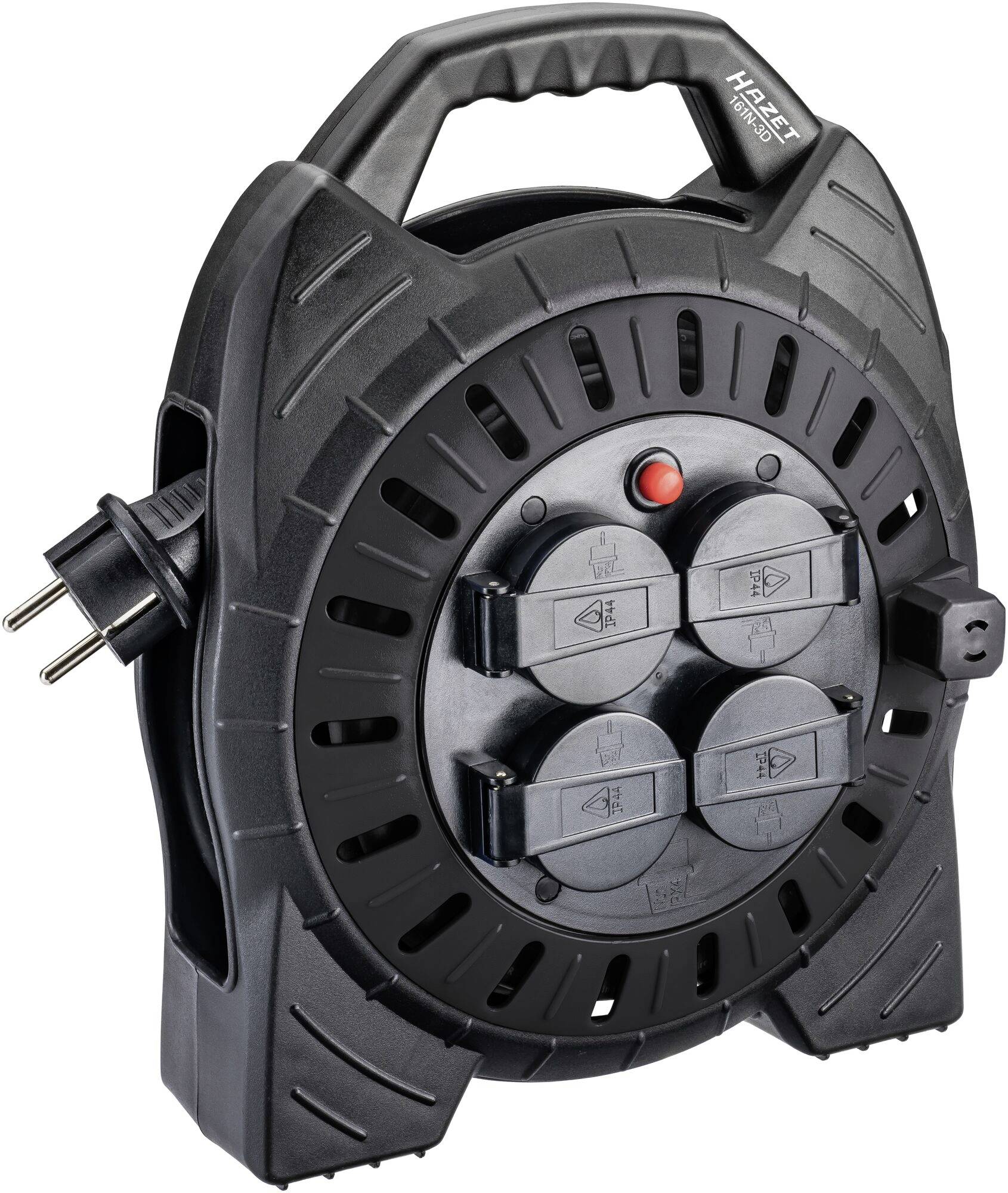 Hazet 161N-3D Kabeltrommel 10.00 m Schwarz