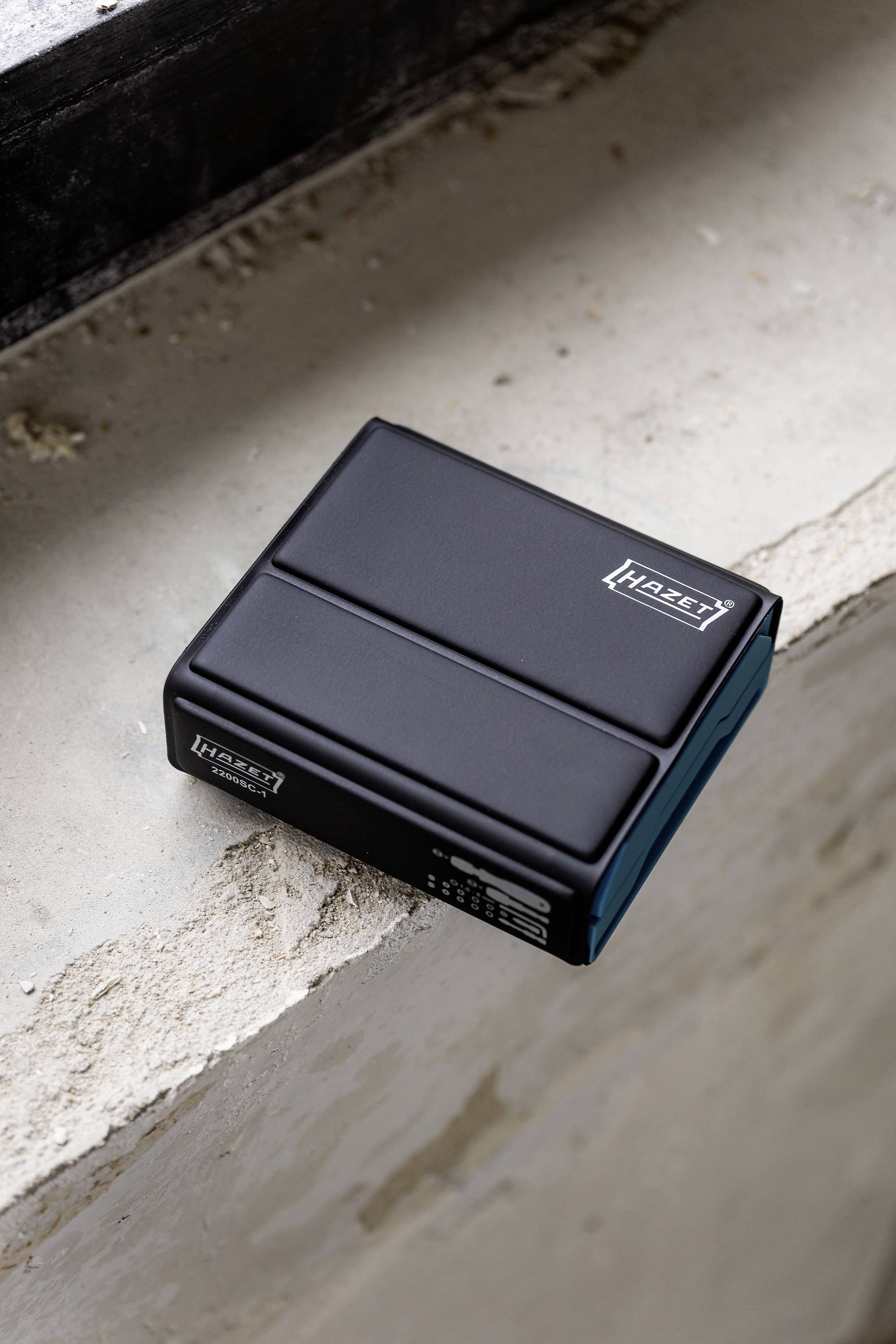 Hazet SmartCase 2200SC-1 Bit-Set 69teilig Innen-Sechskant, Schlitz, Kreuzschlitz Phillips, Kreuzschlitz Pozidriv, T-Profil