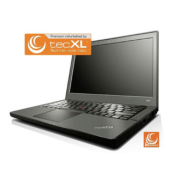 Lenovo ThinkPad X240 Notebook (generalüberholt) (gut) 31.8 cm (12.5 Zoll) Intel® Core™ i5 4300U 8 GB 180
