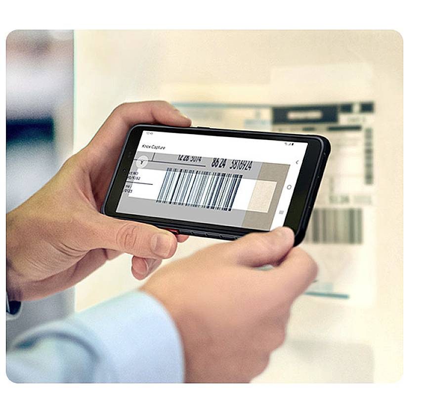 Samsung XCover 5 Enterprise Edition Outdoor Smartphone 64GB 13.5cm (5.3 Zoll) Schwarz Android™ 11 Dual-SIM