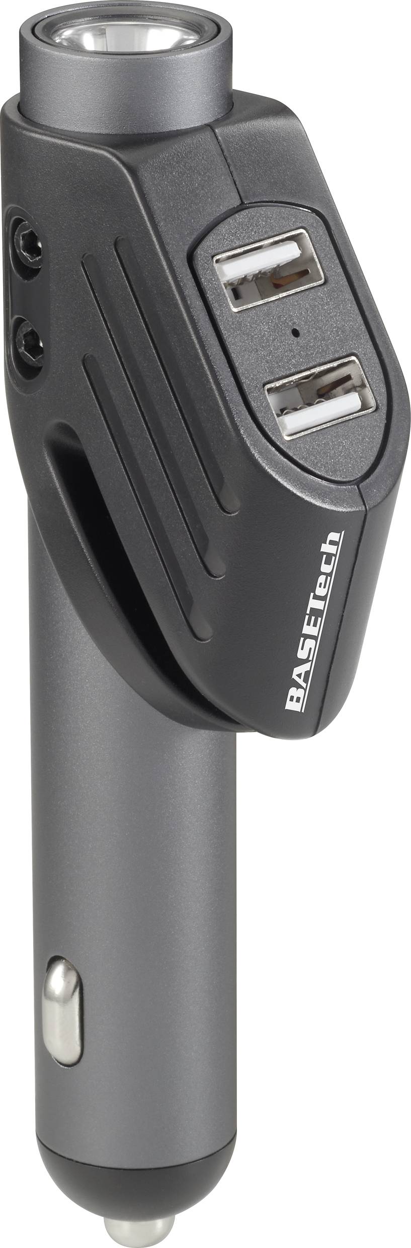 Basetech BT-2357759 BT99 Nothammer Gurtschneider, LED-Leuchte Pkw, Lkw, SUV, Van, Wohnmobile, Bus (L x B x H) 128 x 24 x 45mm 1St.