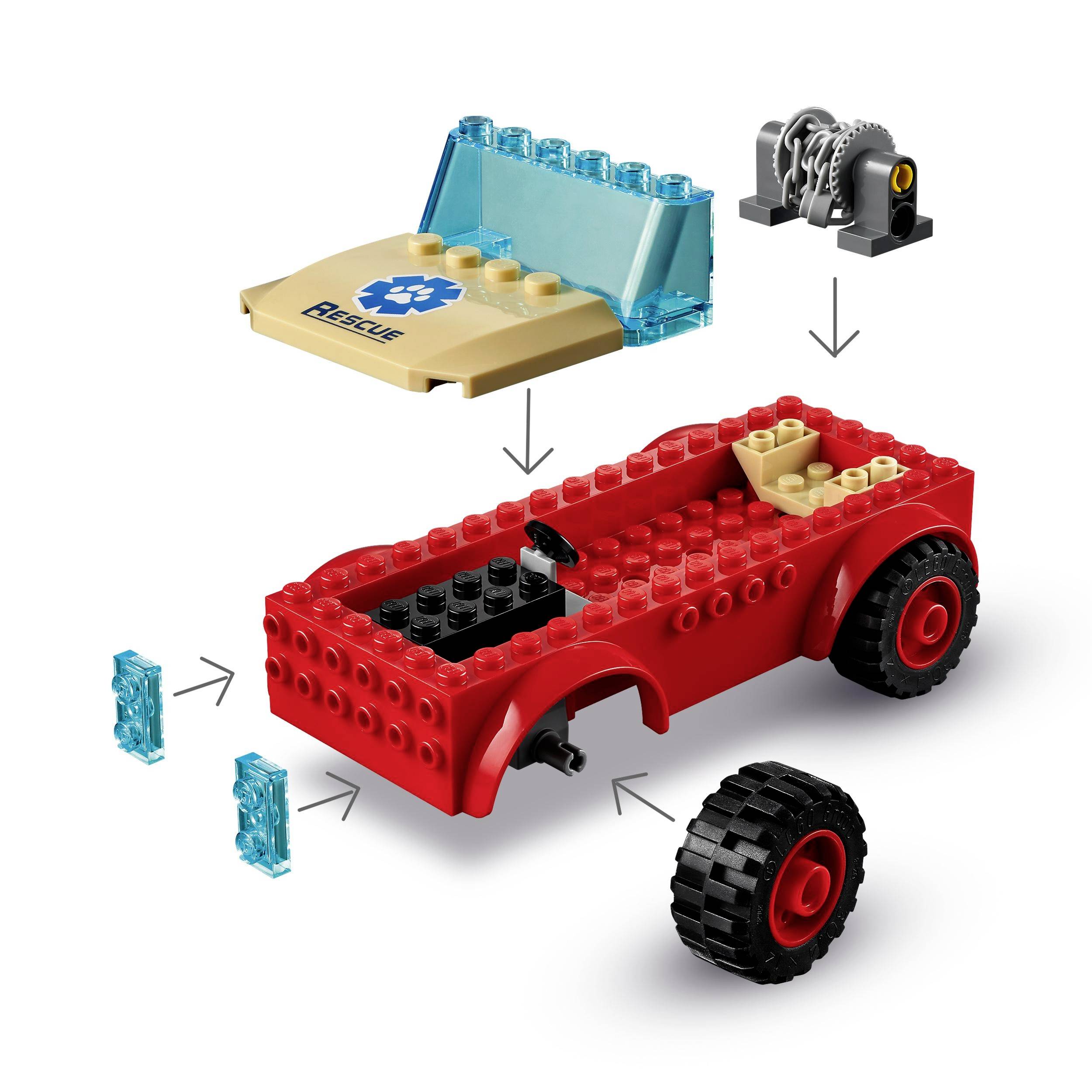 60301 LEGO® CITY Tierrettungs-Geländewagen