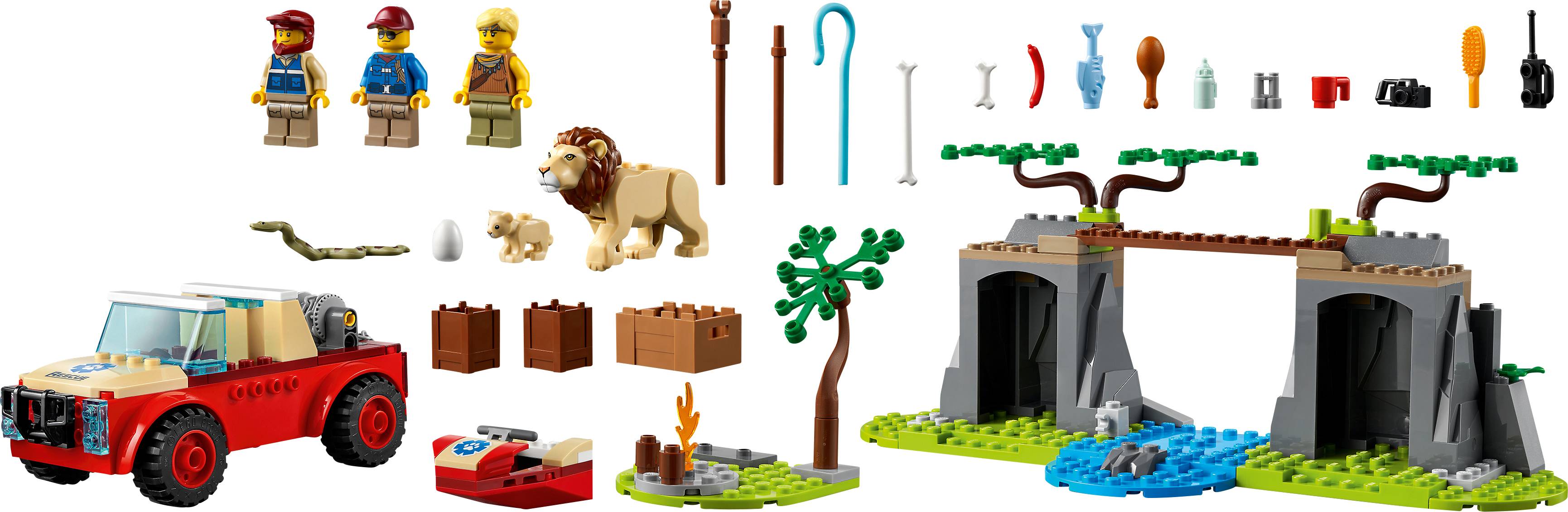 60301 LEGO® CITY Tierrettungs-Geländewagen