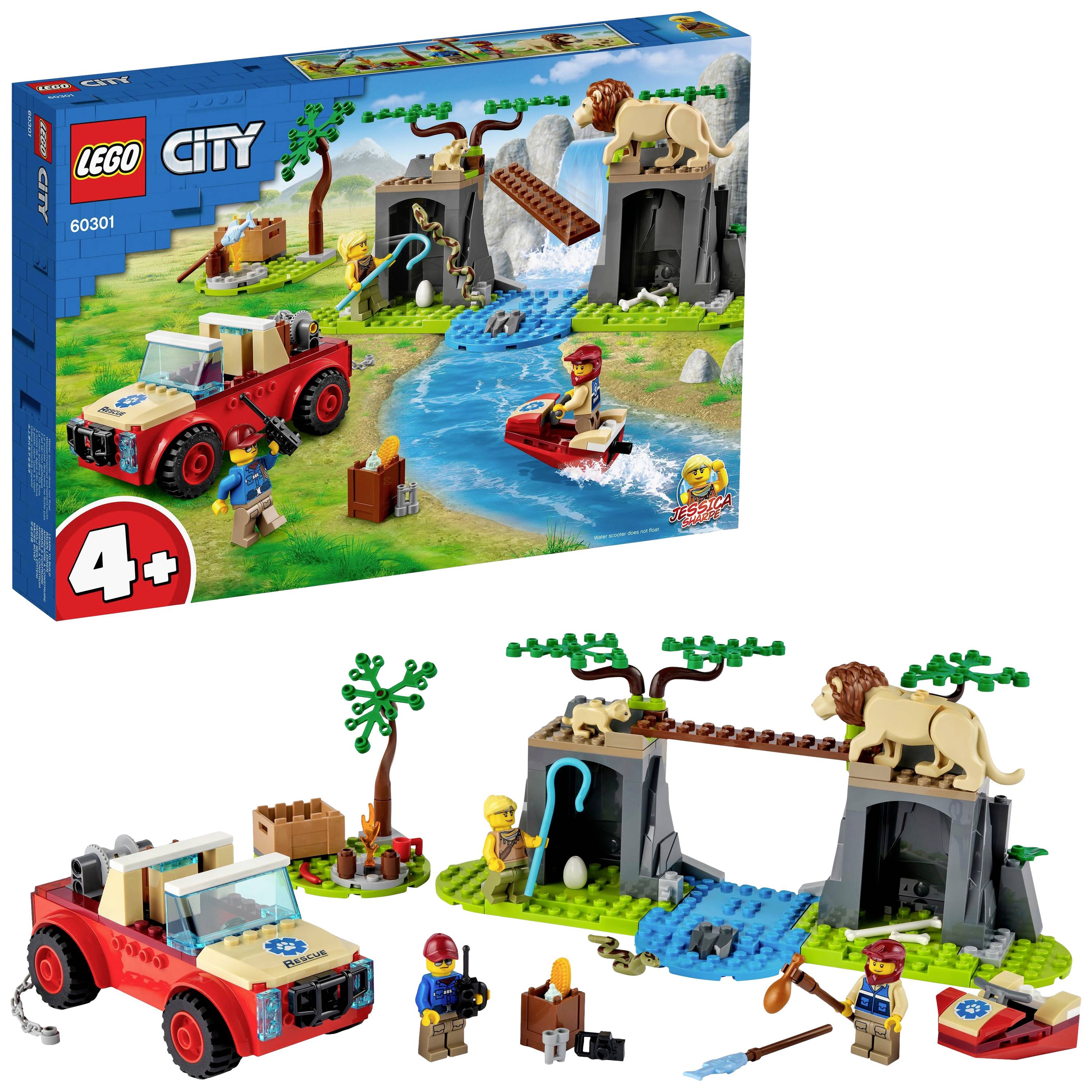 60301 LEGO® CITY Tierrettungs-Geländewagen