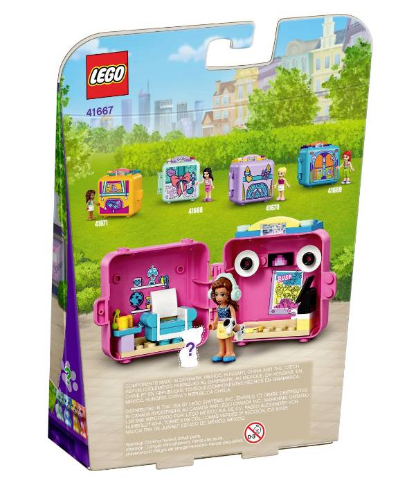41667 LEGO® FRIENDS Olivias Spiele-Würfel