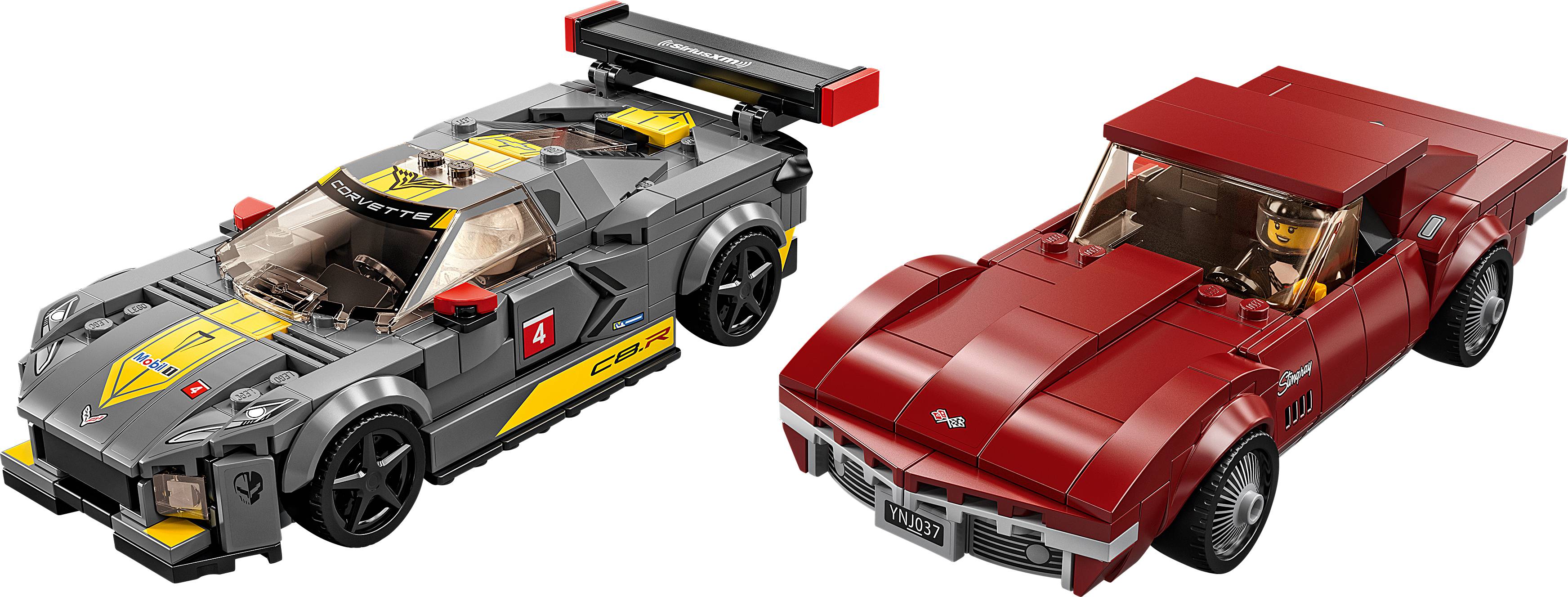 76903 LEGO® SPEED CHAMPIONS Chevrolet Corvette C8.R & 1968 Chevrolet Corvette