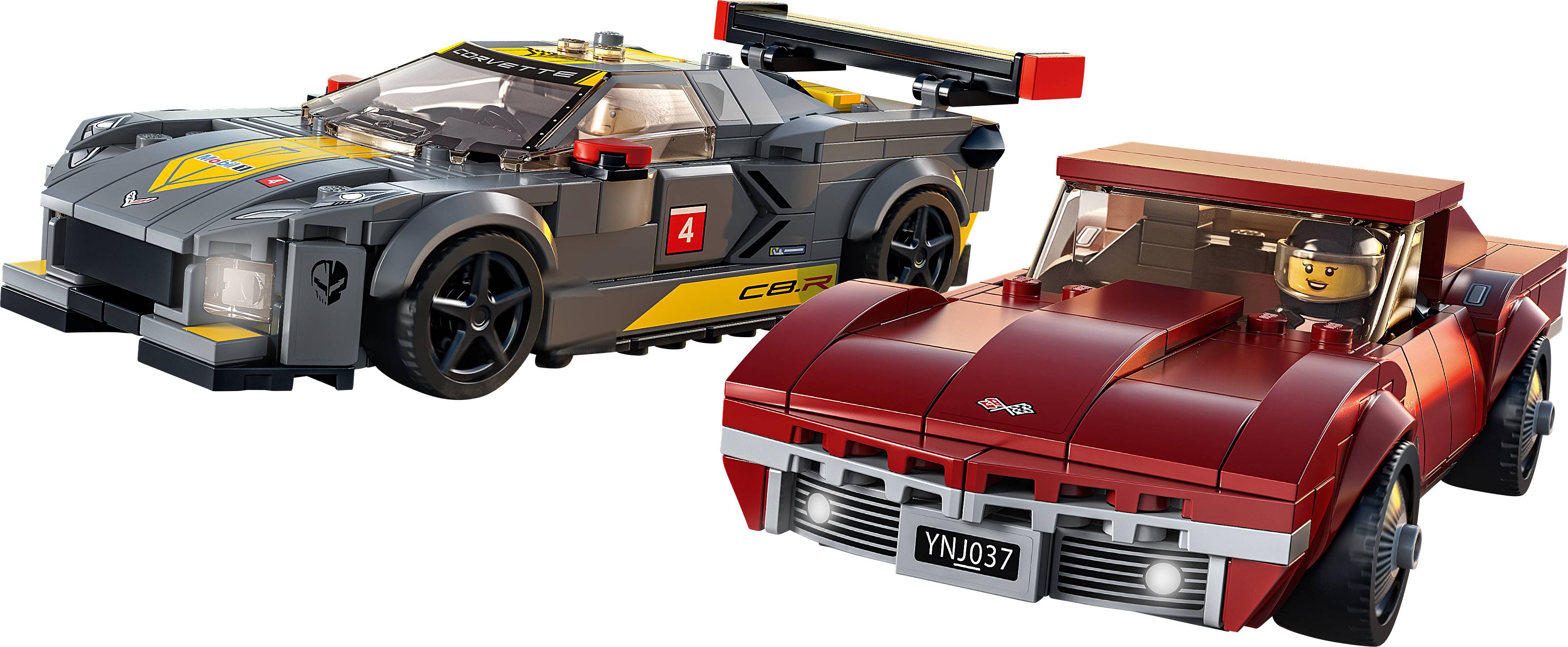 76903 LEGO® SPEED CHAMPIONS Chevrolet Corvette C8.R & 1968 Chevrolet Corvette