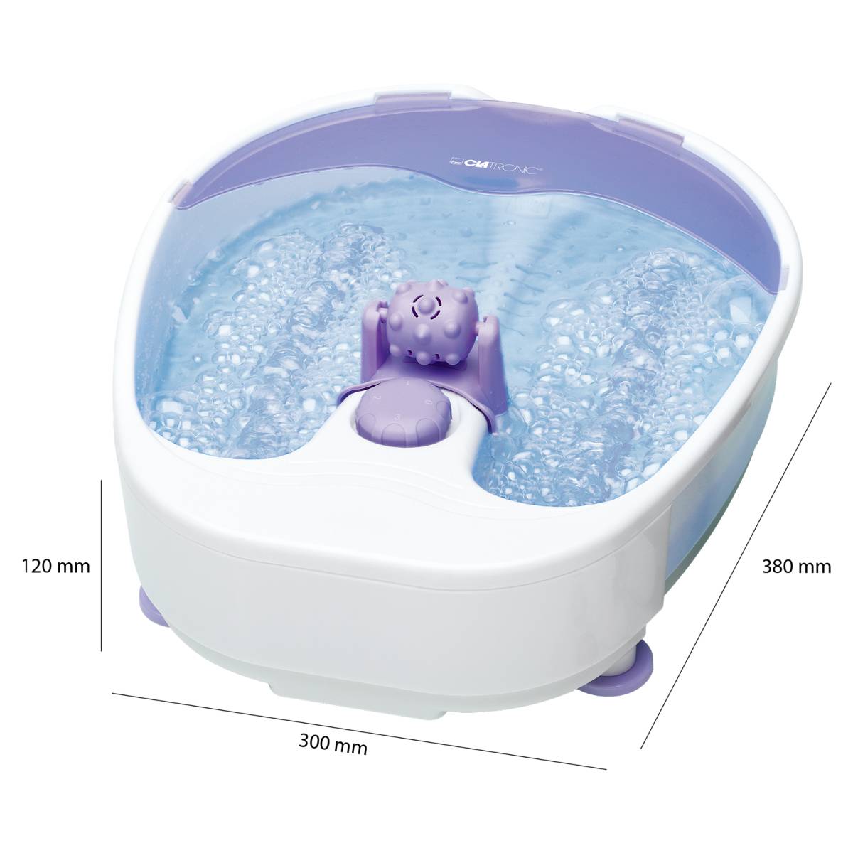 Clatronic FM 3389 Fußmassagegerät 90 W Weiß, Violett