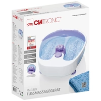 Clatronic FM 3389 Fußmassagegerät 90 W Weiß, Violett Clatronic FM 3389 Fußmassagegerät 90 W Weiß, Violett