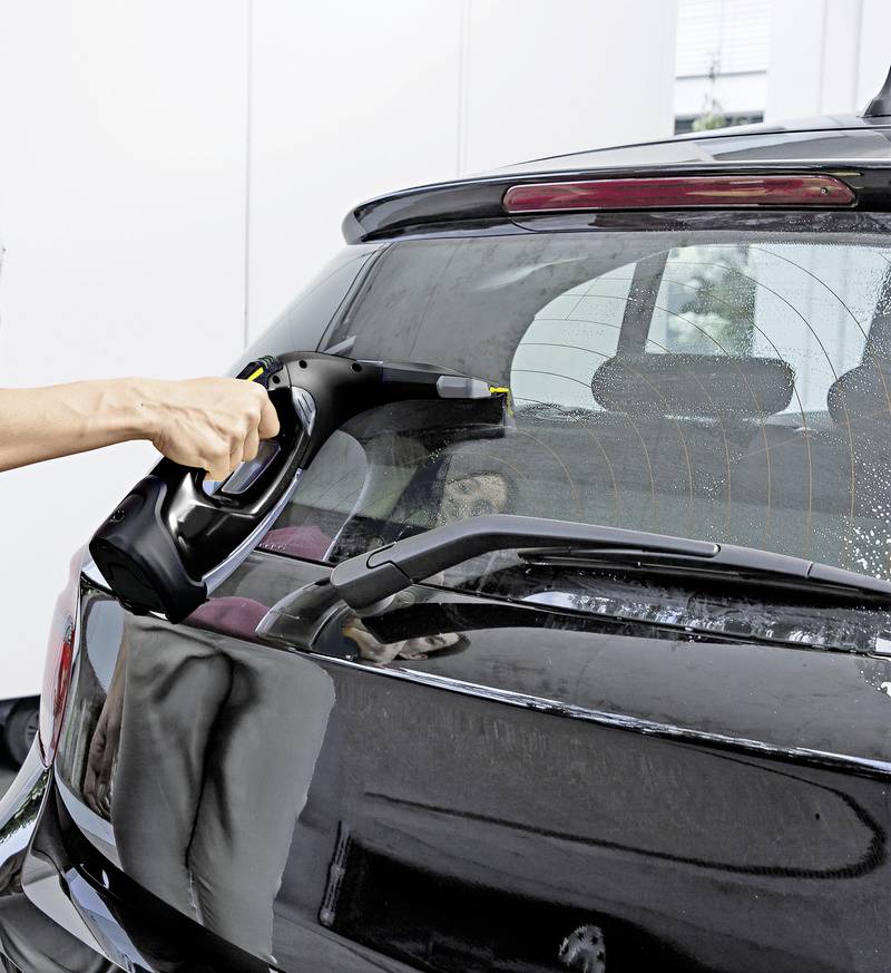 Kärcher Home & Garden WV 5 Plus N Black Edition Fenstersauger Schwarz, Gelb