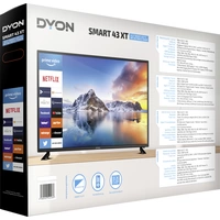 Dyon Smart 43 XT LED-TV 109.2 cm 43 Zoll EEK G (A - G) DVB-T2, DVB-C, DVB-S, Full HD, Smart TV, WLAN, CI+ Schwarz Dyon Smart 43 XT LED-TV 109.2 cm 43 Zoll EEK G (A - G) DVB-T2, DVB-C, DVB-S, Full HD, Smart TV, WLAN, CI+ Schwarz
