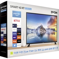 Dyon Smart 43 XT LED-TV 109.2 cm 43 Zoll EEK G (A - G) DVB-T2, DVB-C, DVB-S, Full HD, Smart TV, WLAN, CI+ Schwarz Dyon Smart 43 XT LED-TV 109.2 cm 43 Zoll EEK G (A - G) DVB-T2, DVB-C, DVB-S, Full HD, Smart TV, WLAN, CI+ Schwarz