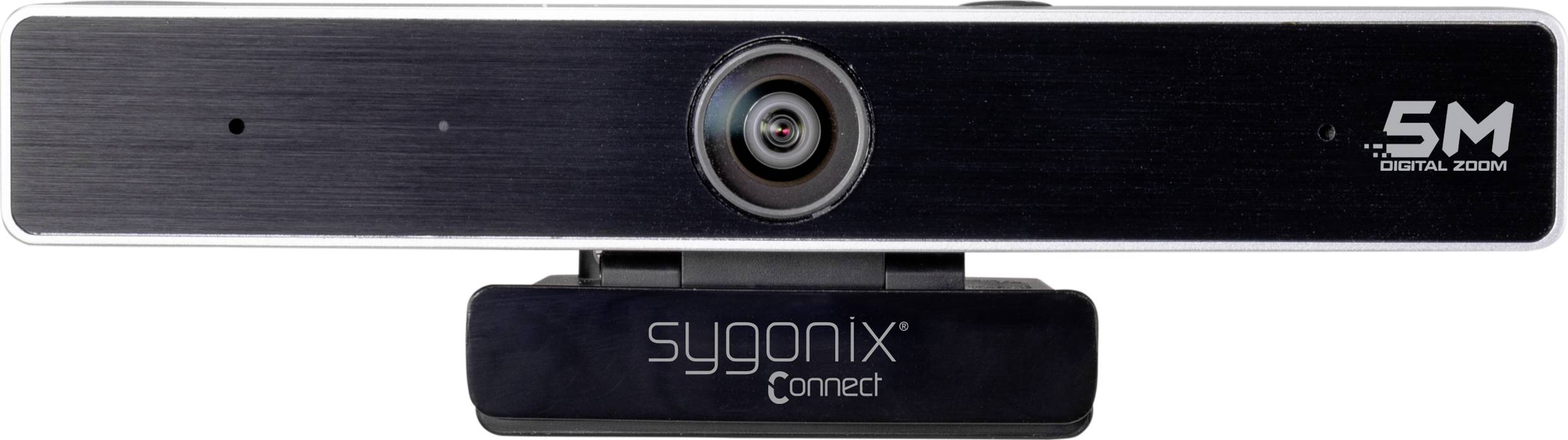 Sygonix Connect SC-WC-300 Webcam 2592 x 1944 Pixel Klemm-Halterung