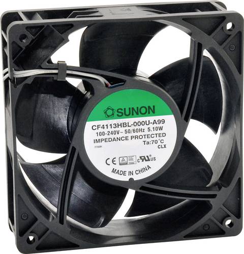 Sunon CF4113HBL-000U-ABD Axiallüfter 230 V/AC 185.14 m³/h (L x B x H) 120 x 120 x 38mm
