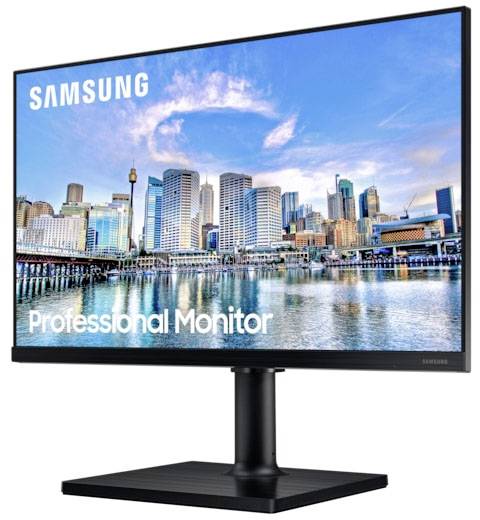 Samsung F22T450FQR LED-Monitor EEK D (A - G) 55.9 cm (22 Zoll) 1920 x 1080 Pixel 16:9 5 ms DisplayPort, HDMI®, Kopfhörer (3.5 mm Klinke), USB-A (US